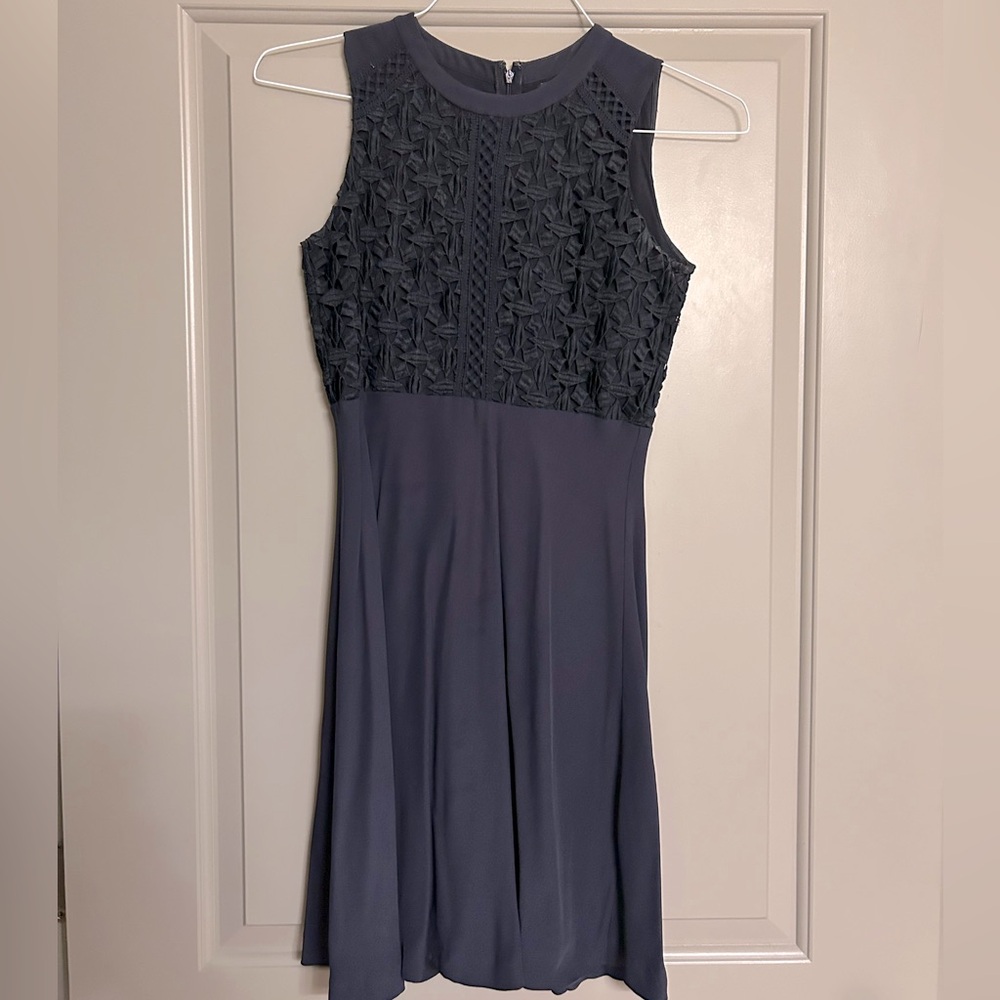 Navy Ann Taylor dress
